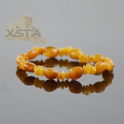 Baltic amber butter color Bracelet
